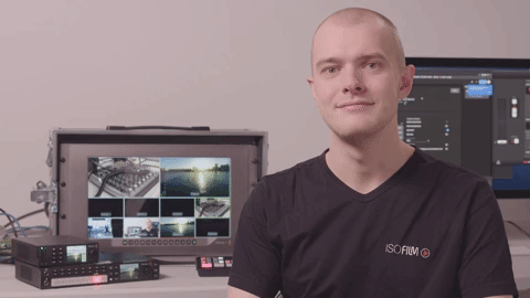 Emil film- tv- produktionstekniker livestreaming isofilm